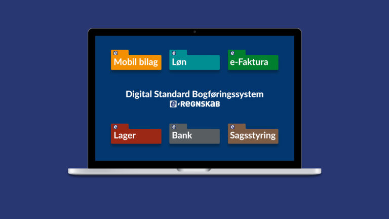 Digital bogføring er lig med e-Regnskab som regnskabsprogram